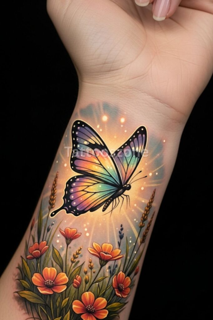 Beautiful Butterfly Tattoos