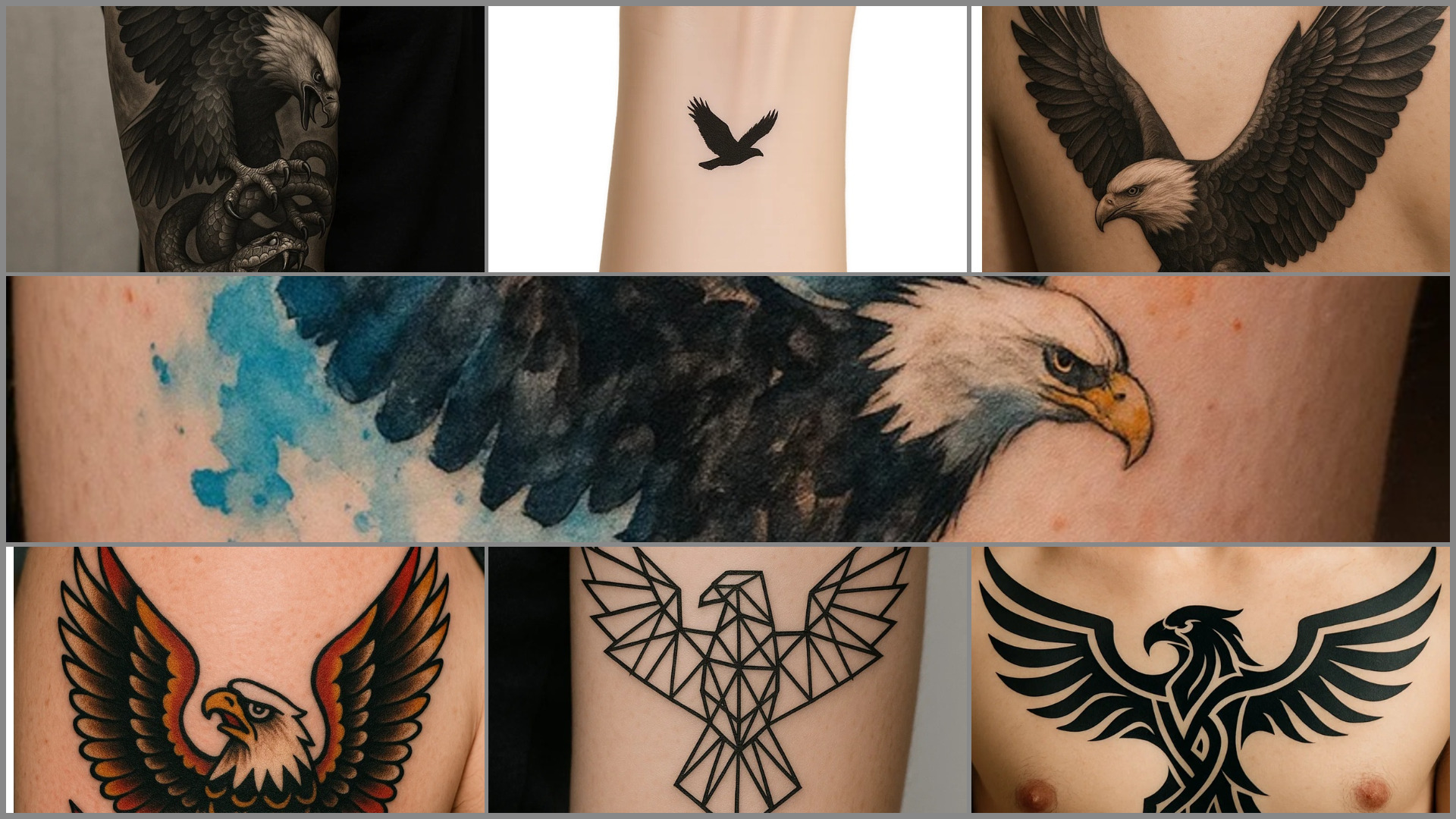20+ Bold Eagle Tattoo Designs That Soar with Meaning