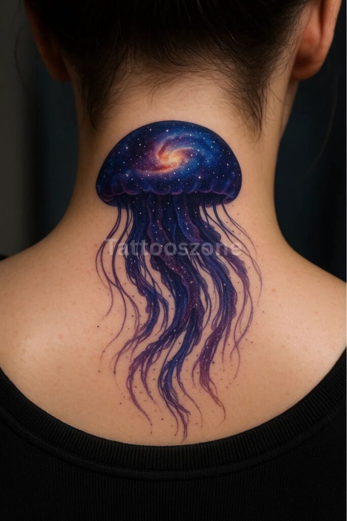 Galaxy-Inspired Jellyfish
