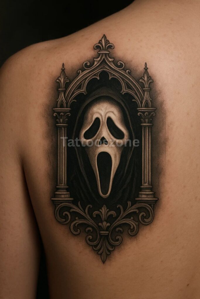 Ghostface Mack Tattoo