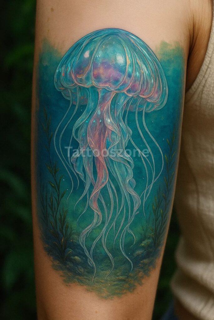 Glass-Inspired Jellyfish