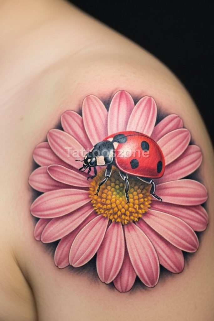 Ladybug and Flower Combo