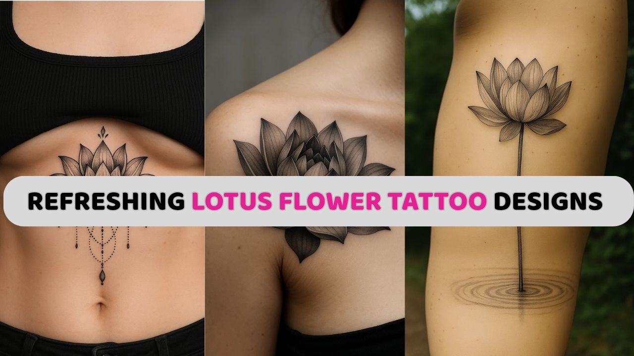 11 Lotus Tattoo Designs That Speak to the Soul – Find Yours Here