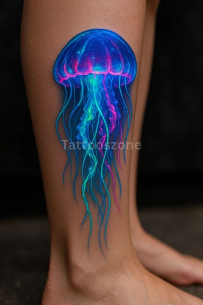 Neon Glow Jellyfish