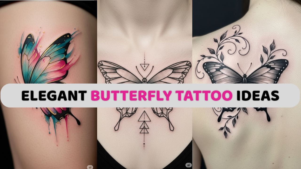 9 Butterfly Tattoo Designs That’ll Make You Want to Book an Appointment Today