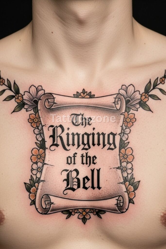 Chapter title Tattoo of an old-fashioned