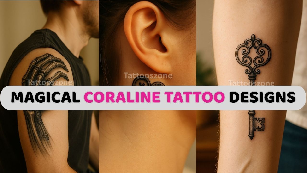 Obsessed with Coraline? These 10 Tattoo Designs Are Darkly Perfect