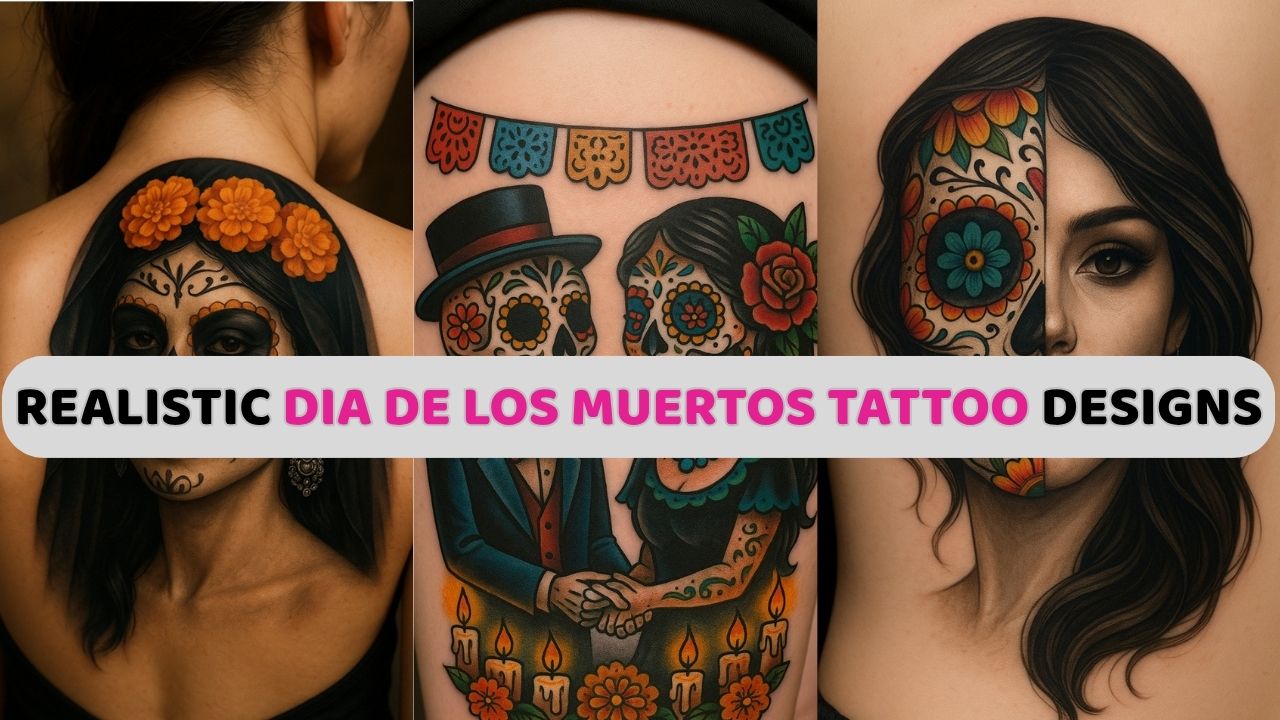 9 Breathtaking Dia de los Muertos Tattoos That Celebrate Life & Death