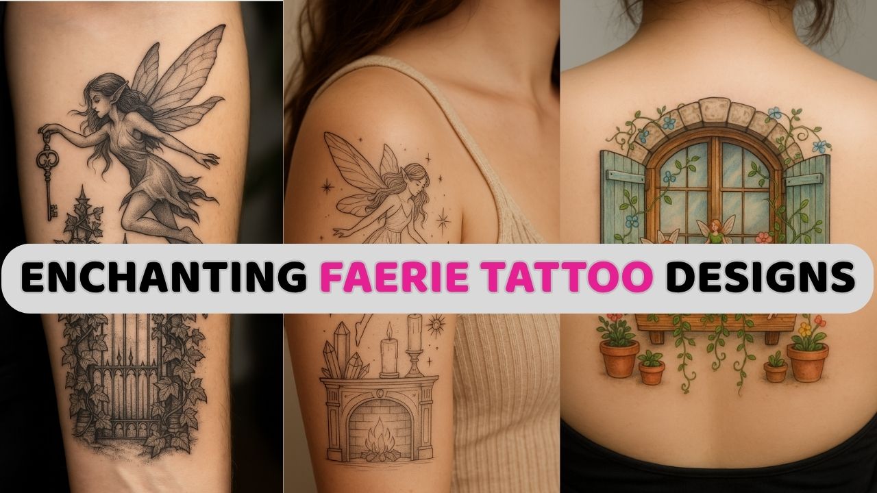 13 Enchanting Faerie Tattoo Ideas That Feel Straight Out of a Fantasy Book