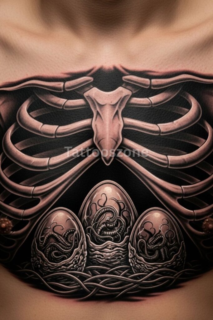 Hidden Chest Xenomorph Egg Cluster