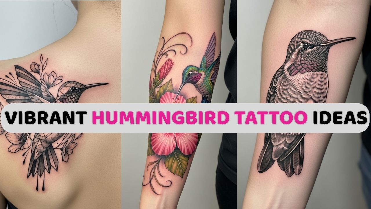 Ready for Vibrancy? Explore 7 Stunning Hummingbird Tattoo & Its Hidden Meanings
