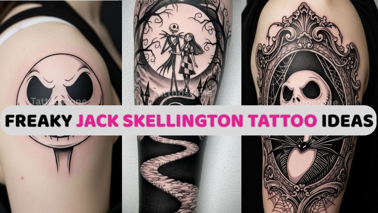 Must-See 25 Jack Skellington Tattoos where Spooky Meets Style for Superfans