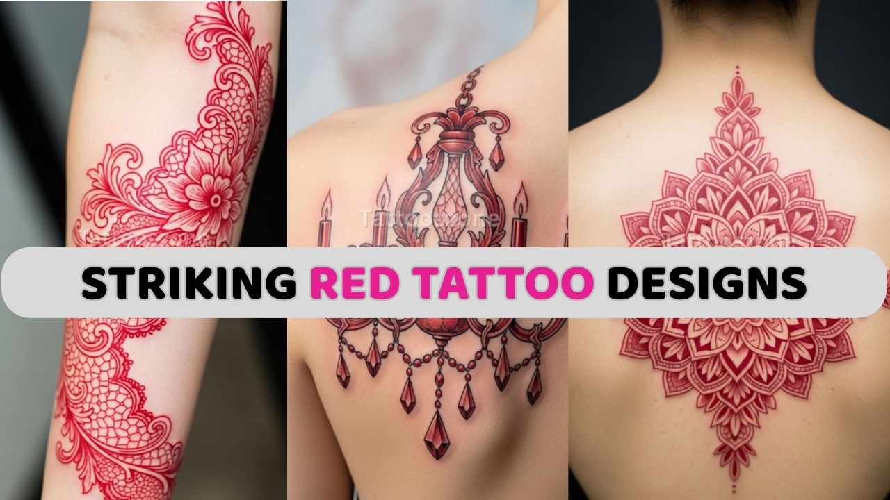 15 Striking Red Tattoo Designs You’ll Obsess To Redefine Bold Body Art