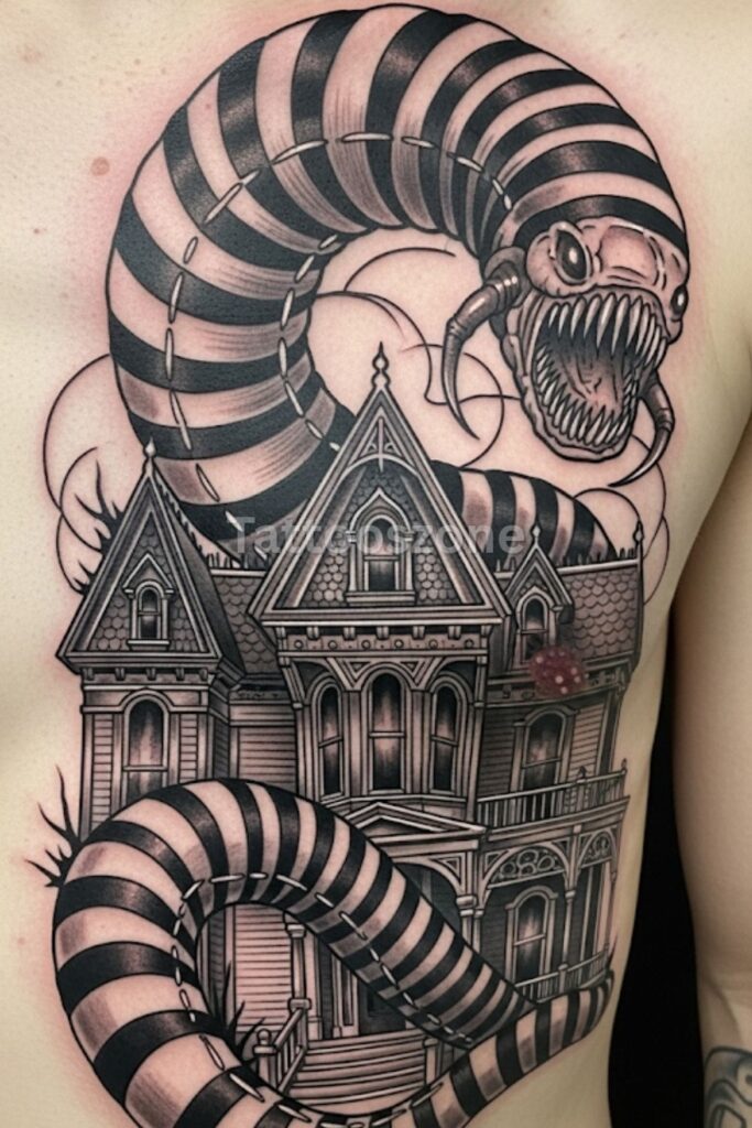 Sandworm tattoo