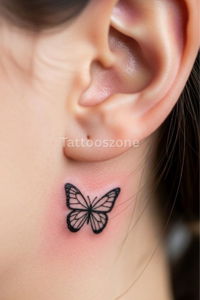 Small Butterfly Tattoo