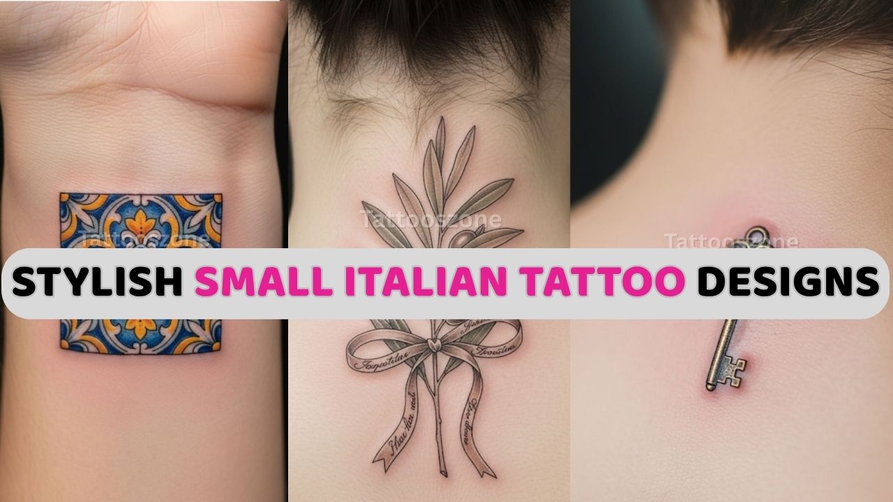 17 Small Italian Tattoos That Feel Like Home Decor for Your Skin