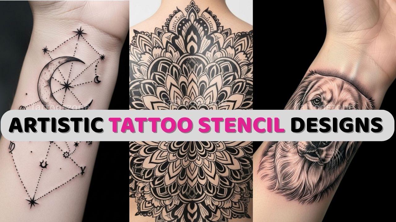 15 Tattoo Stencil Designs Must-Try Designs for Creative Body Art