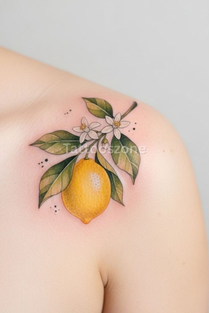 Tuscan Lemon Branch