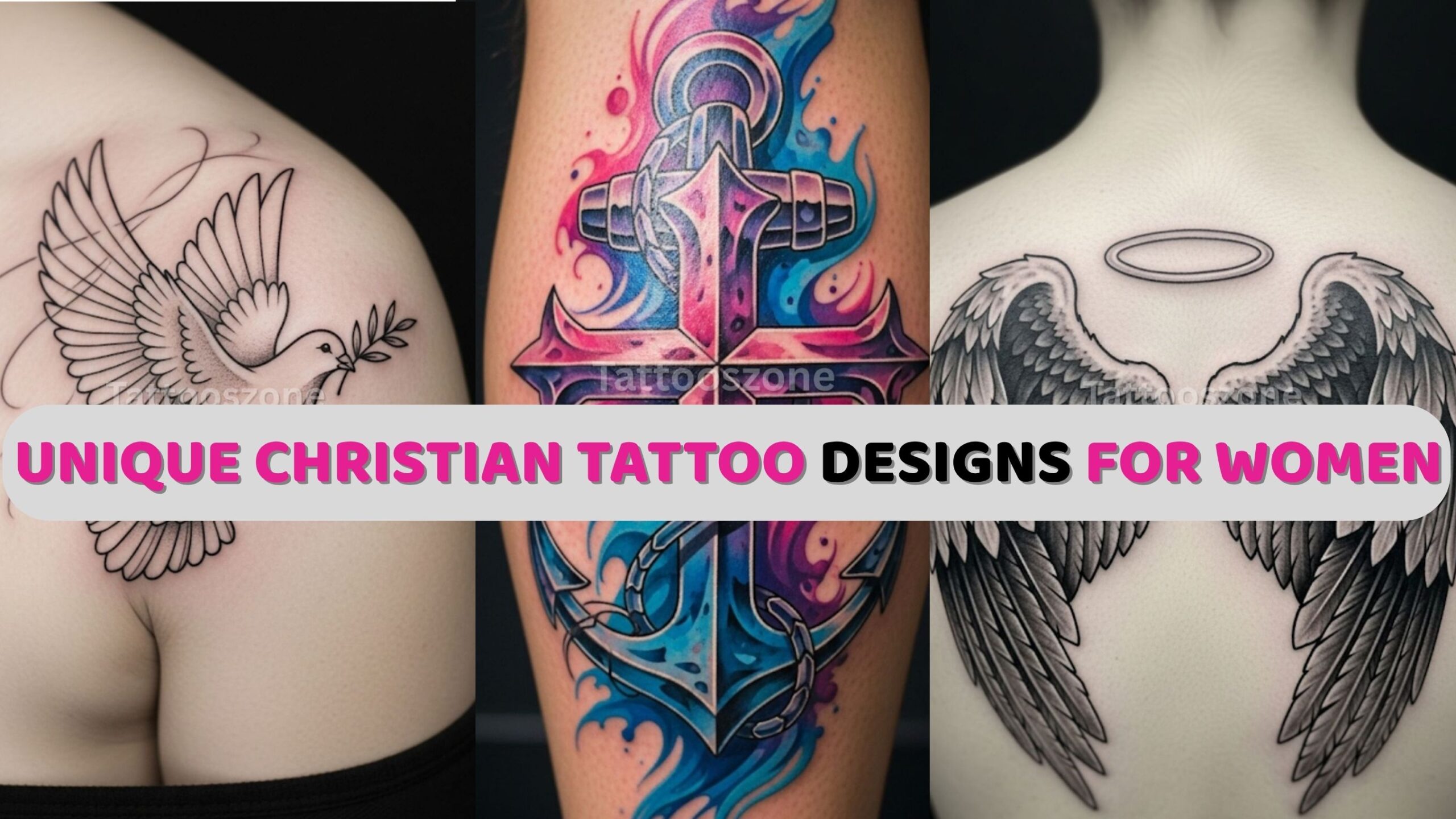 13 Unique Christian Tattoos for Women That Are Deeply Beautiful