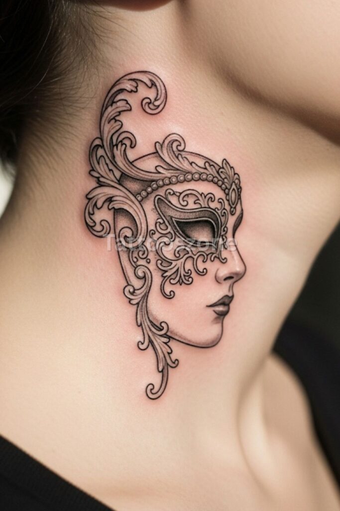 Venetian Mask Detail