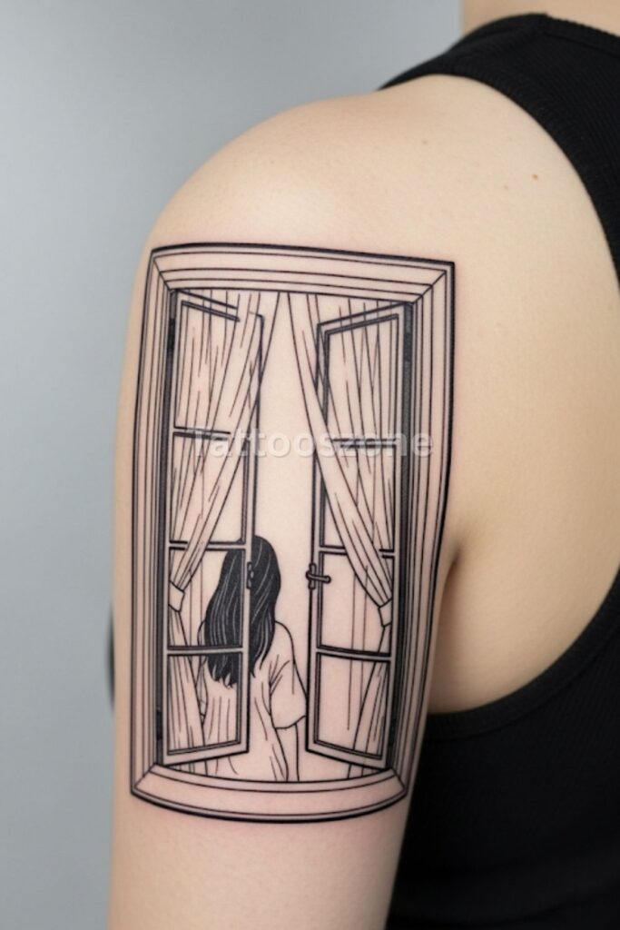 Window View tattoo