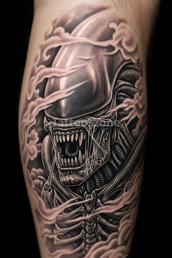 Xenomorph in Fog