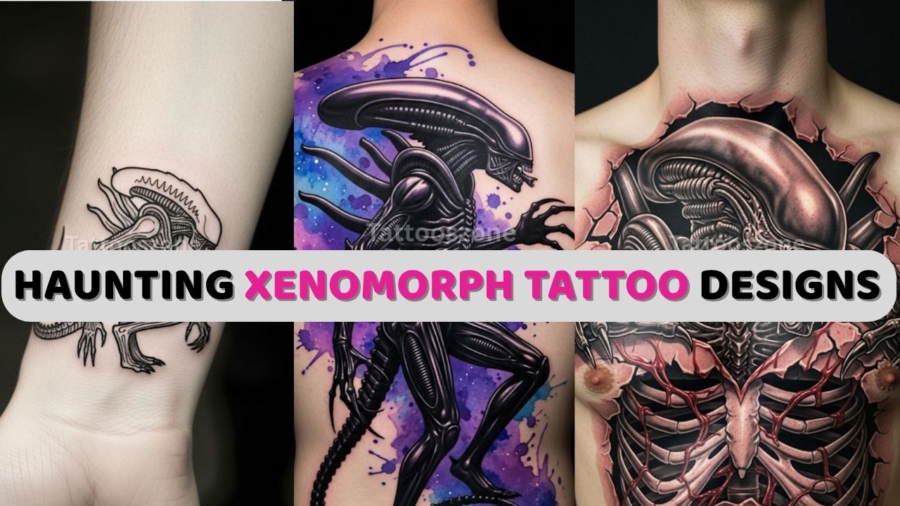 xenomorph tattoo Cover Image