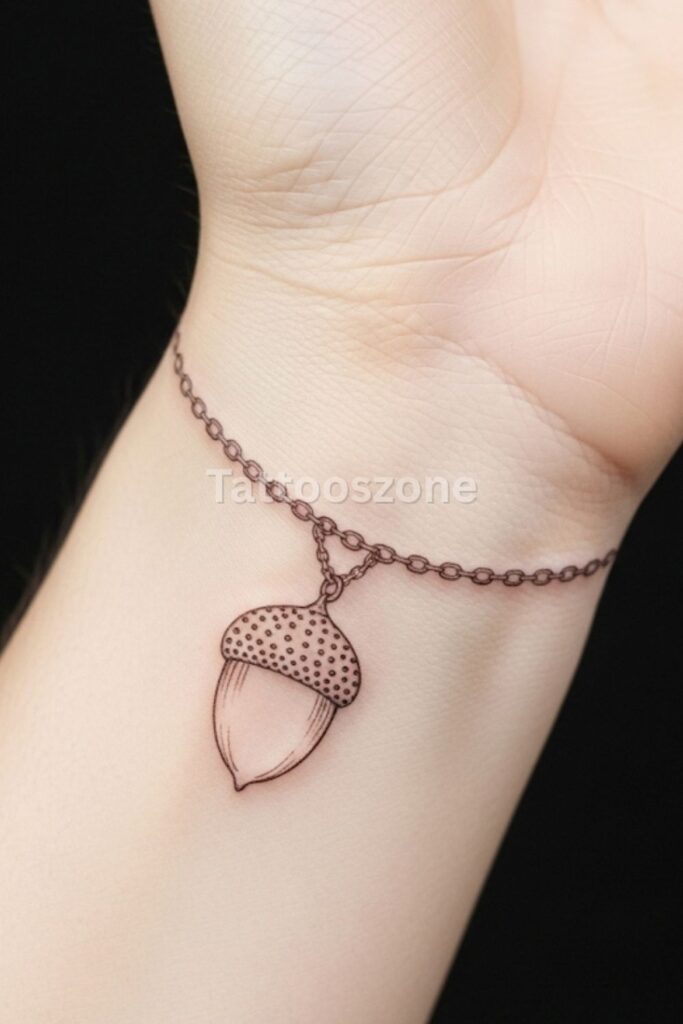 Acorn Dangle