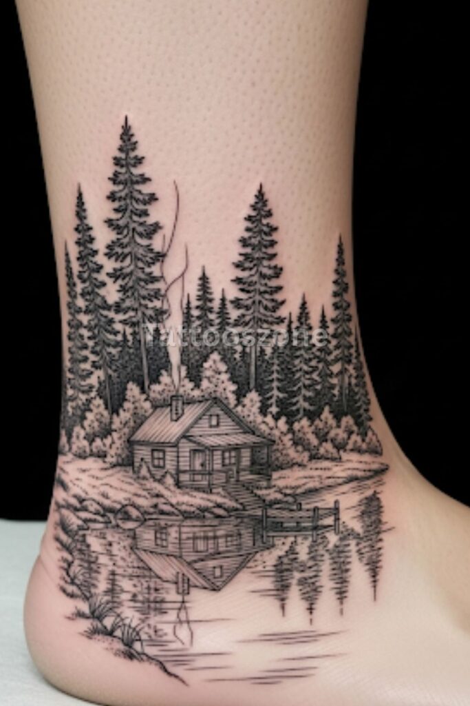 Cozy Cabin by a Lake