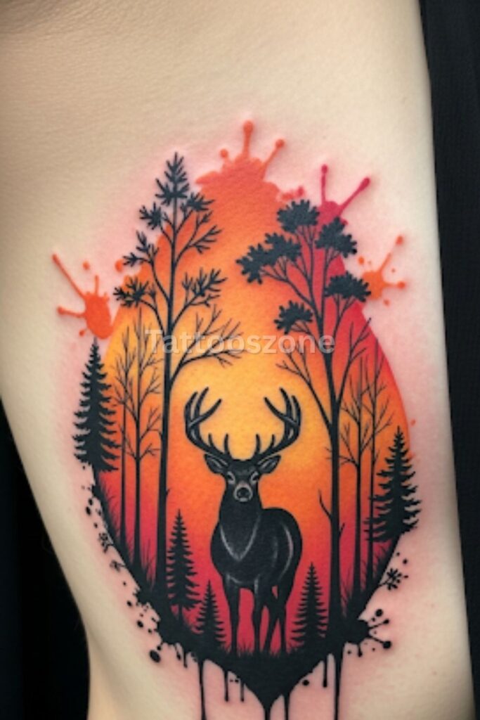 Deer Silhouette