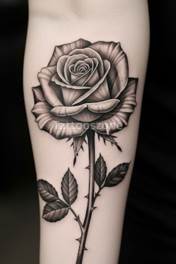 Hyper-Realistic Single Bloom