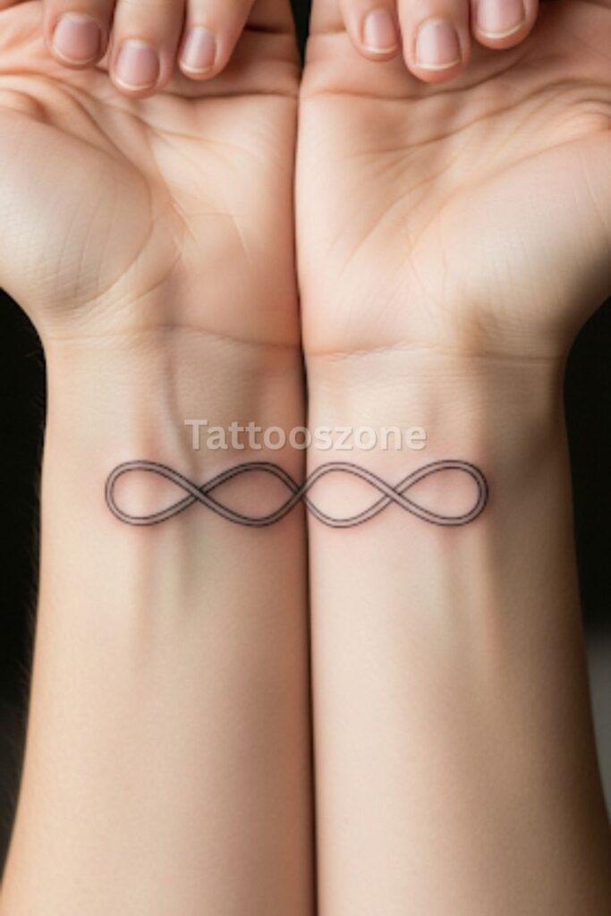 Interlocking Infinity Lines