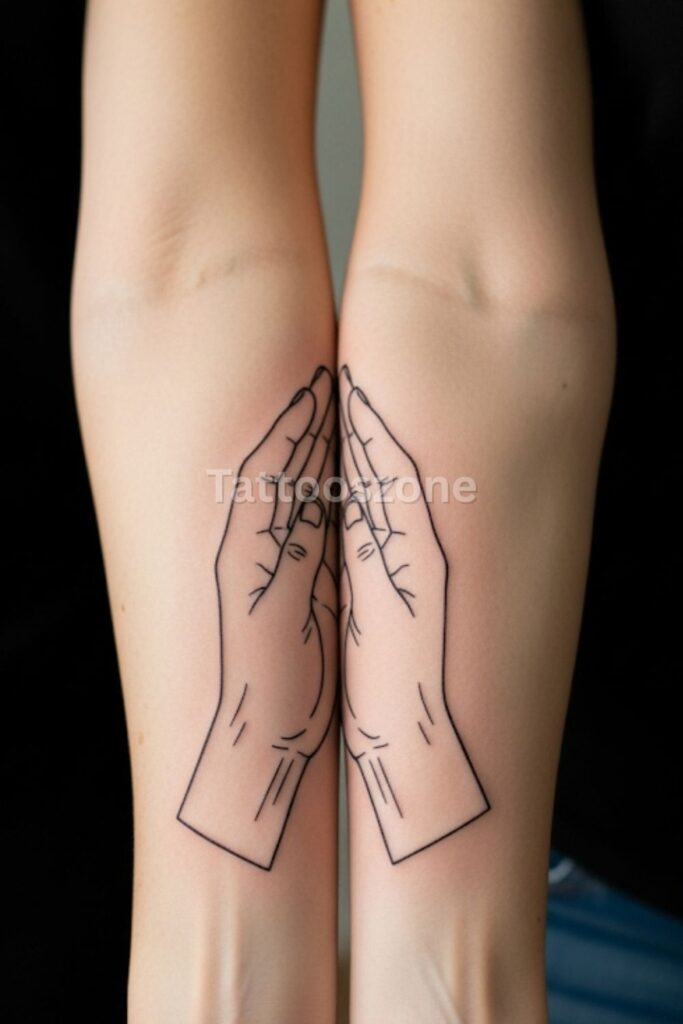 Intertwined Hands or Fingers