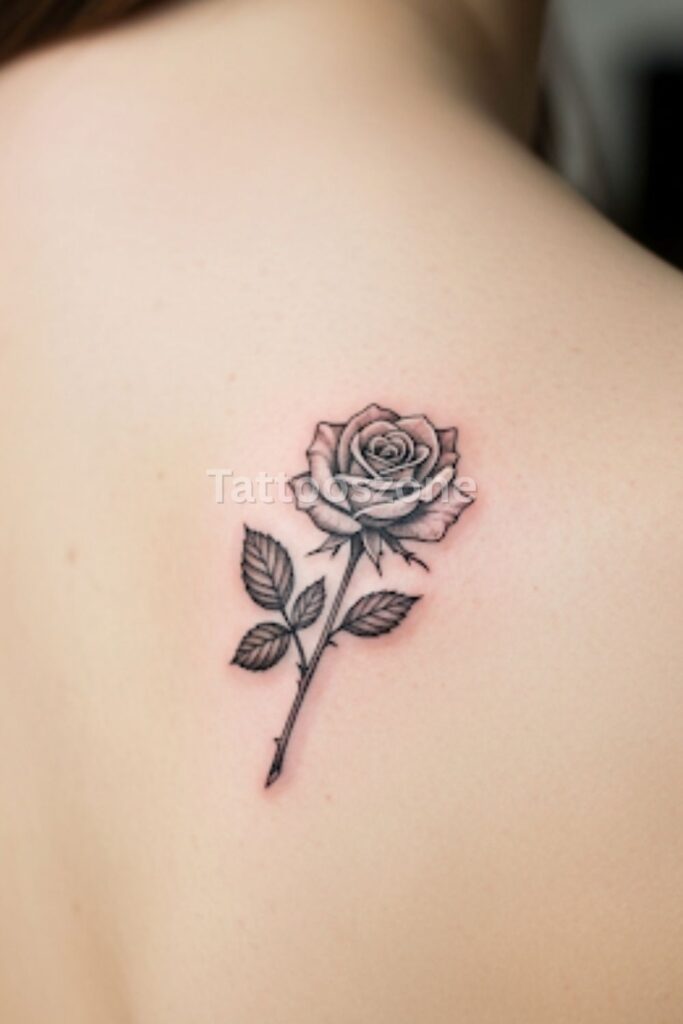 Micro Realistic Rose