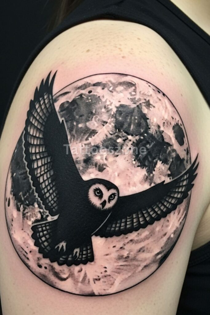Owl in Flight