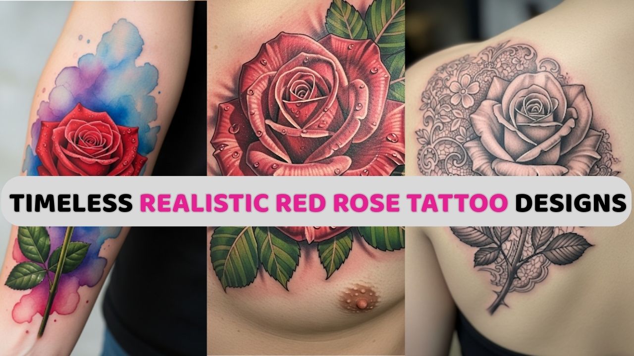 17 Realistic Rose Tattoo Designs You’ll Fall in Love With